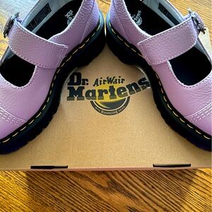 Dr. Martens Addina flower size 6, color Lilac. Brand new, never worn